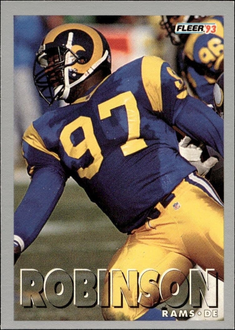 1993 Fleer Gerald Robinson #500 trading card