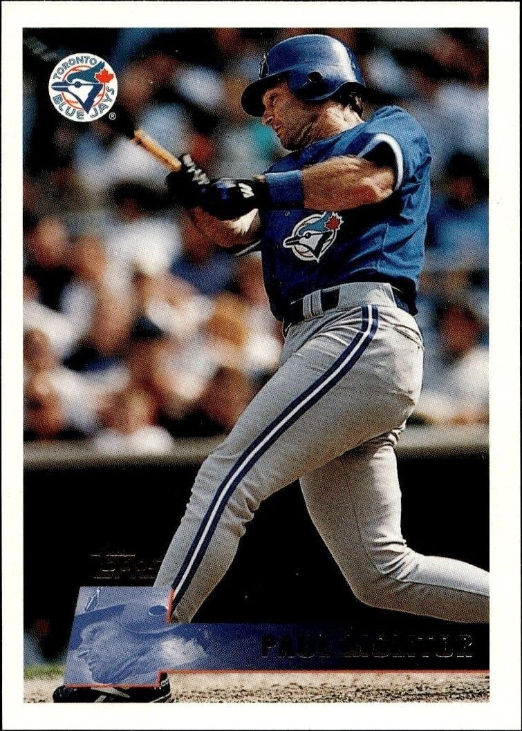 Paul Molitor 1996 Topps #30 Baseball Trading Card - Front 1996 Topps Paul Molitor #30 baseball trading card front