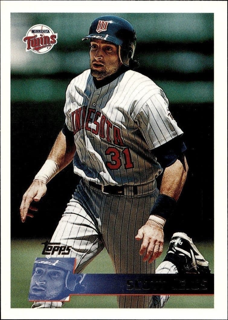 1996 Topps Scott Leius #78 trading card