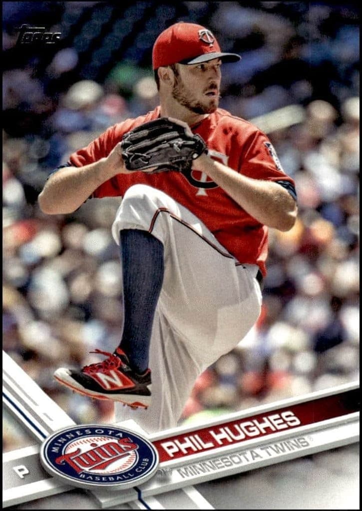2017 Topps Series 2 Phil Hughes #379 trading card