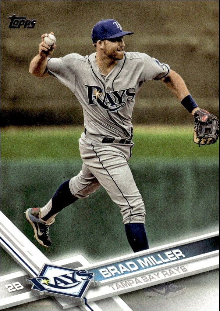2017 Topps Series 2 Brad Miller #356 trading card