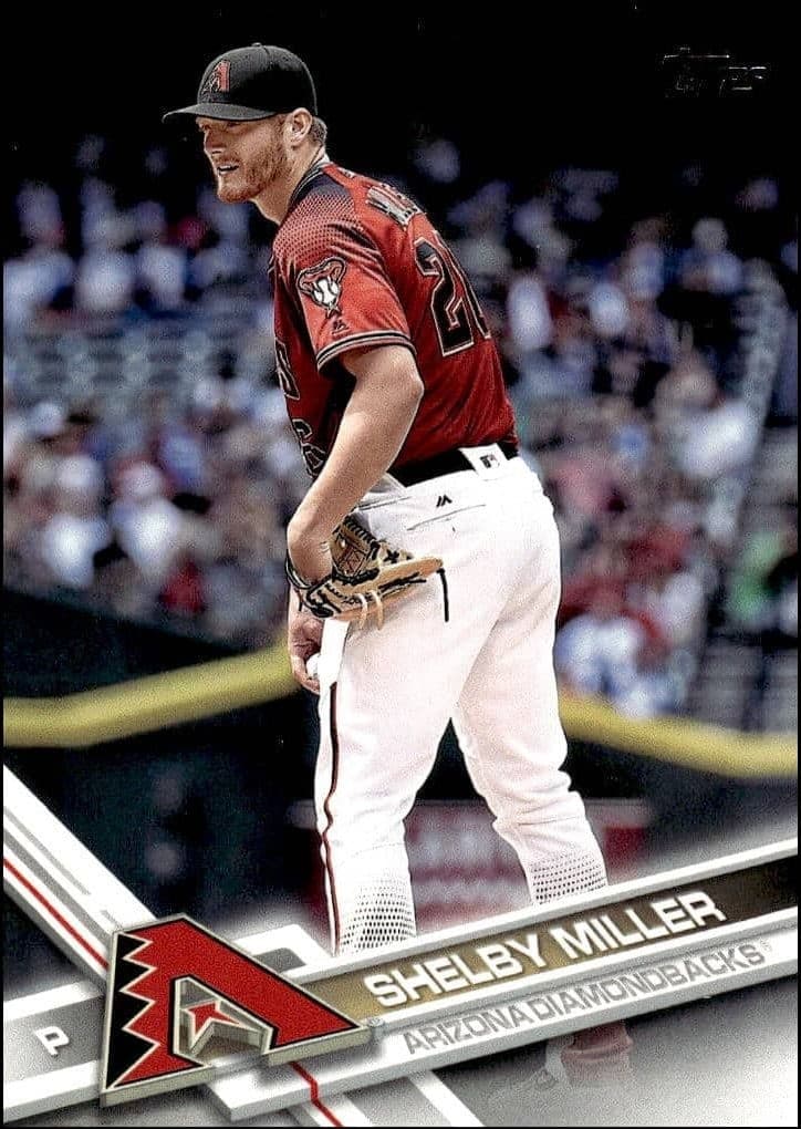 2017 Topps Series 2 Shelby Miller #355 trading card