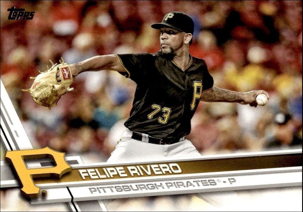 2017 Topps Series 2 Felipe Rivero #353 trading card