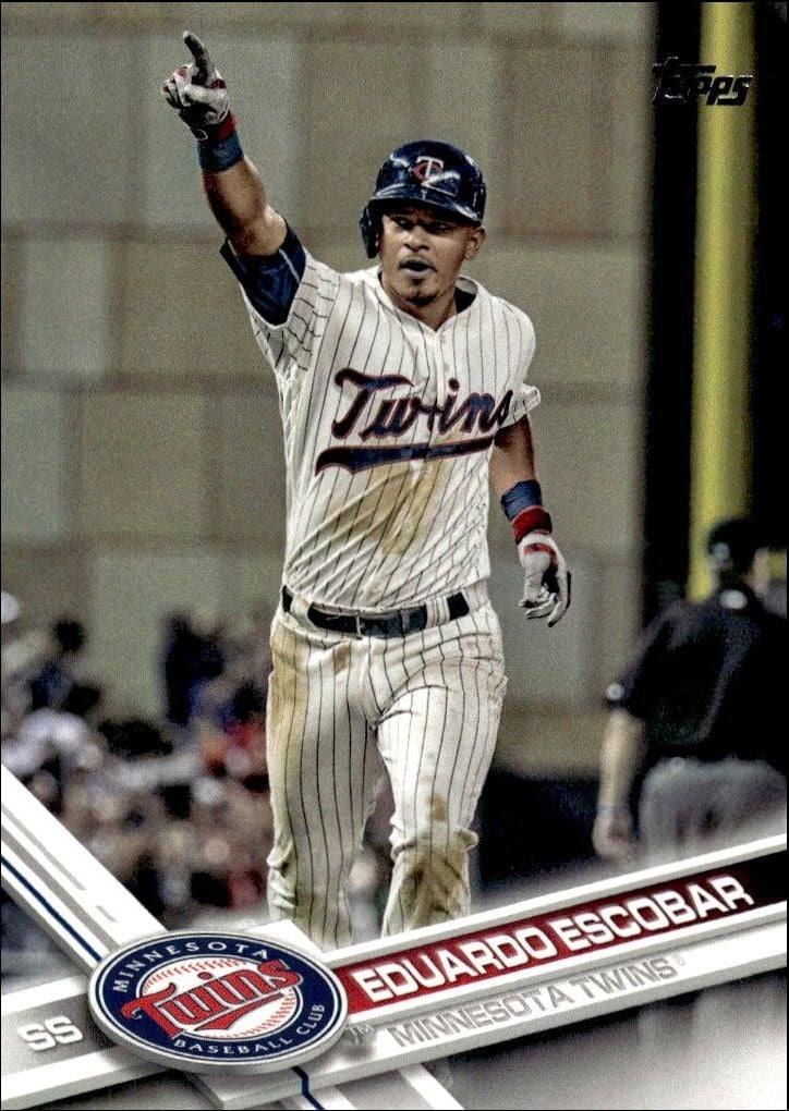 2017 Topps Series 2 Eduardo Escobar #407 trading card