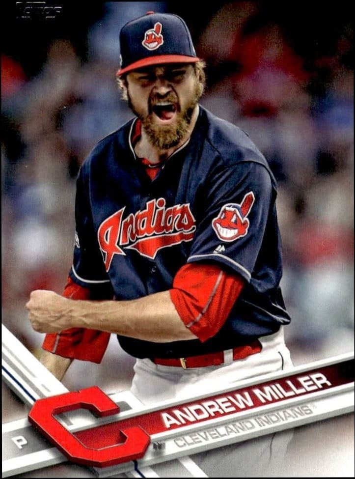 2017 Topps Series 2 Andrew Miller #422 trading card