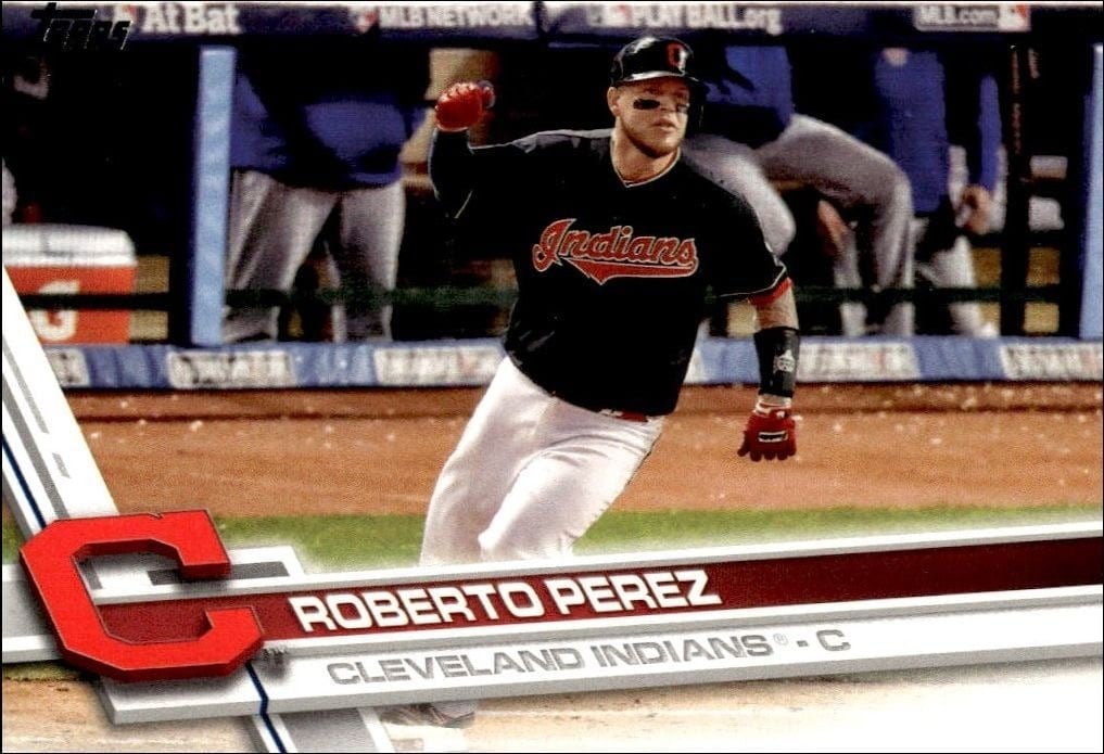 2017 Topps Series 2 Roberto Perez #419 trading card