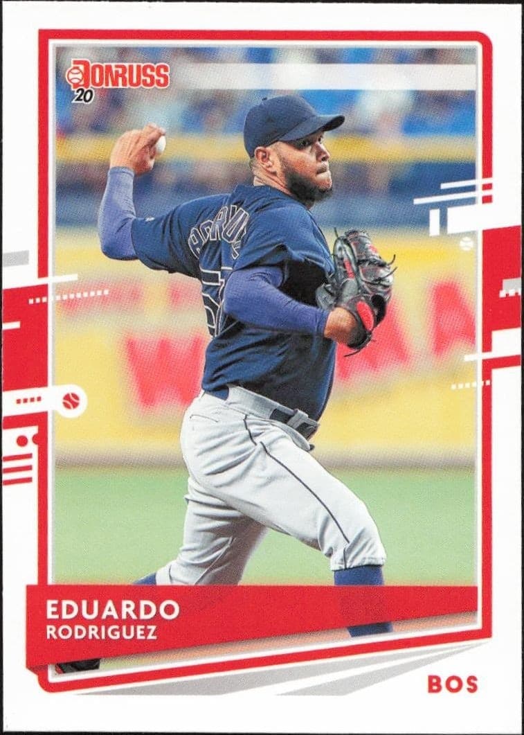 2020 Panini Donruss Eduardo Rodriguez #61 trading card