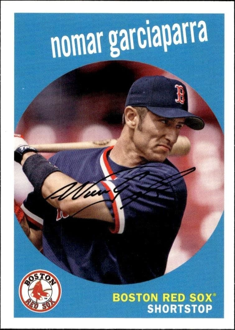 2018 Topps Heritage Nomar Garciaparra #8 trading card