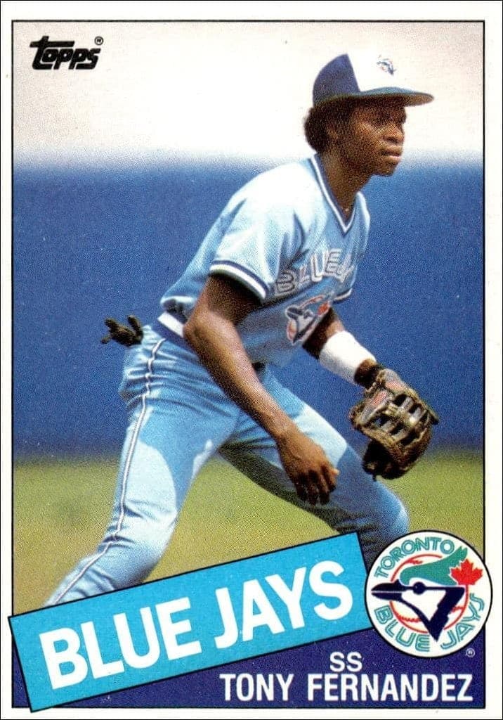 1985 Topps Tony Fernandez #48 trading card