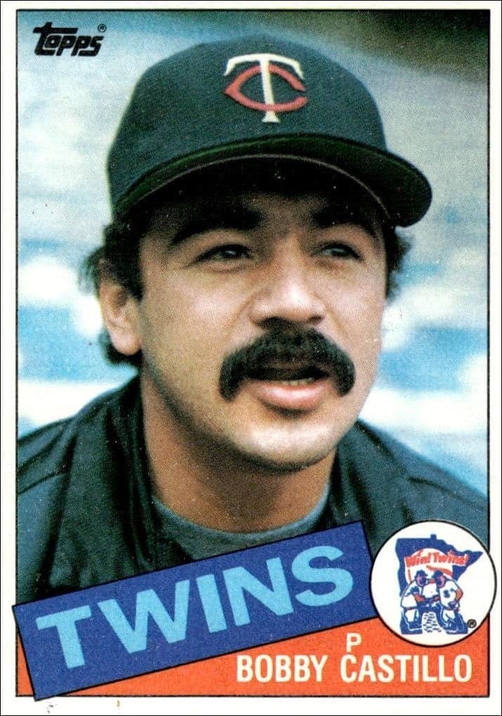Bobby Castillo 1985 Topps #588 Baseball Trading Card - Front 1985 Topps Bobby Castillo #588 baseball trading card front
