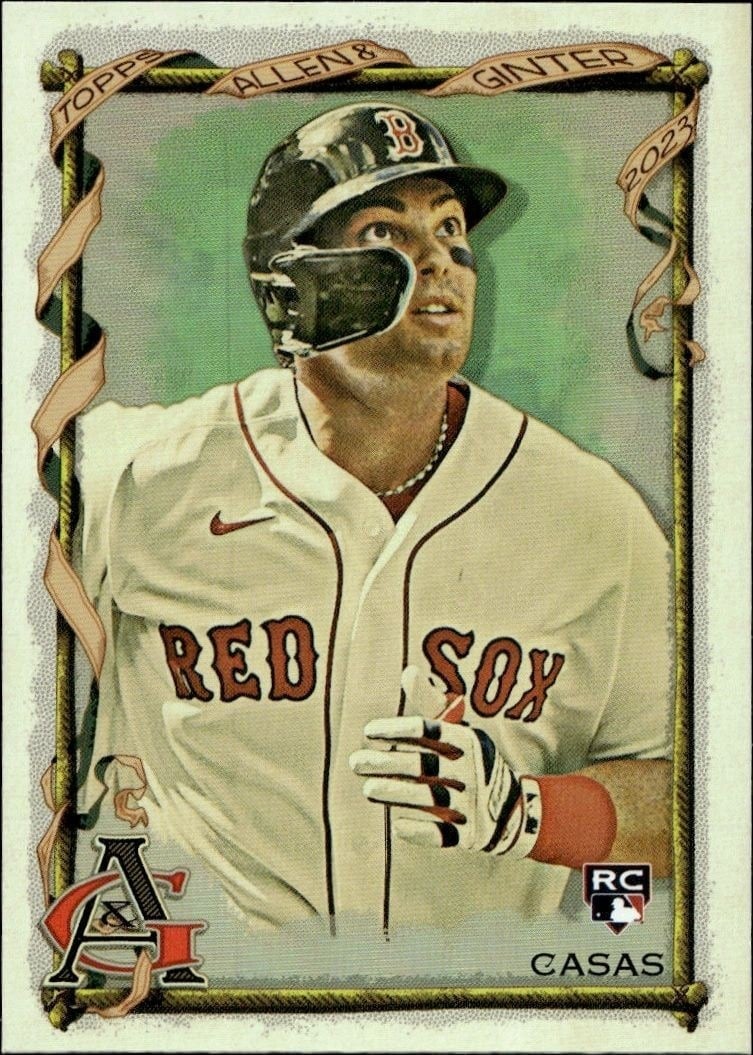Triston Casas 2023 Topps Allen & Ginter #56 Baseball Trading Card - Front 2023 Topps Allen & Ginter Triston Casas #56 baseball trading card front