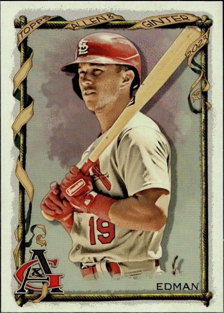 2023 Topps Allen & Ginter Tommy Edman #113 trading card