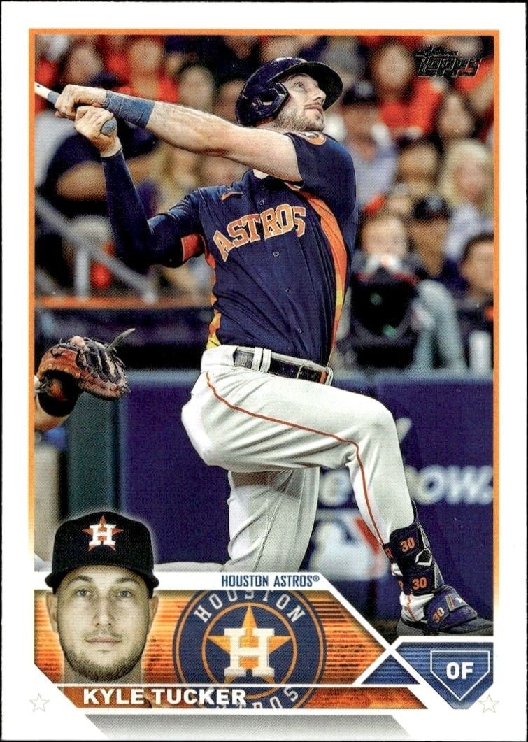 Kyle Tucker 2023 Topps Series 2 #461 Baseball Trading Card - Front 2023 Topps Series 2 Kyle Tucker #461 baseball trading card front