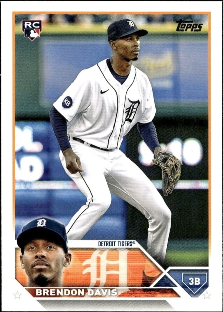 Brendon Davis 2023 Topps Series 2 #494 Baseball Trading Card - Front 2023 Topps Series 2 Brendon Davis #494 baseball trading card front