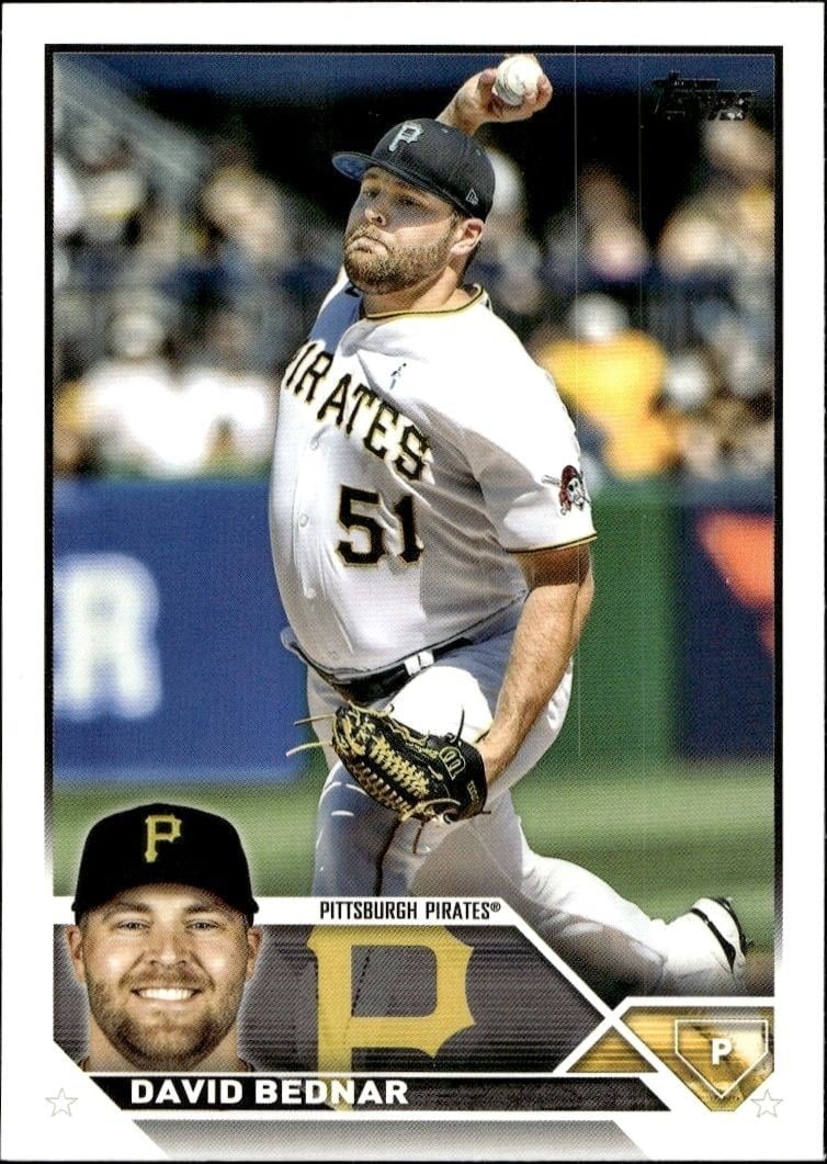 David Bednar 2023 Topps Series 2 #553 Baseball Trading Card - Front 2023 Topps Series 2 David Bednar #553 baseball trading card front