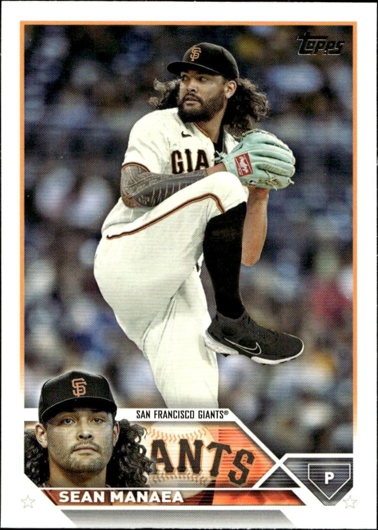 Sean Manaea 2023 Topps Series 2 #429 Baseball Trading Card - Front 2023 Topps Series 2 Sean Manaea #429 baseball trading card front