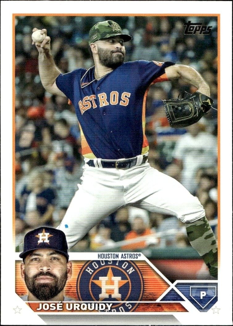 2023 Topps Series 2 Jose Urquidy #518 trading card