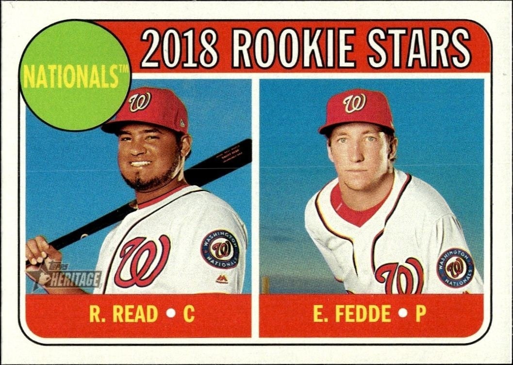 2018 Topps Heritage Raudy Read #135 trading card