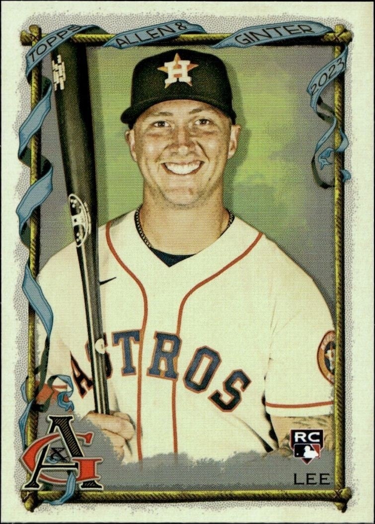 Korey Lee 2023 Topps Allen & Ginter #126 Baseball Trading Card - Front 2023 Topps Allen & Ginter Korey Lee #126 baseball trading card front
