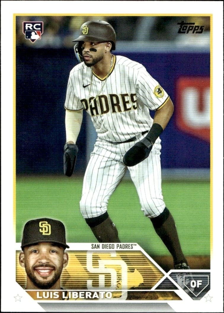 Luis Liberato 2023 Topps Series 2 #659 Baseball Trading Card - Front 2023 Topps Series 2 Luis Liberato #659 baseball trading card front