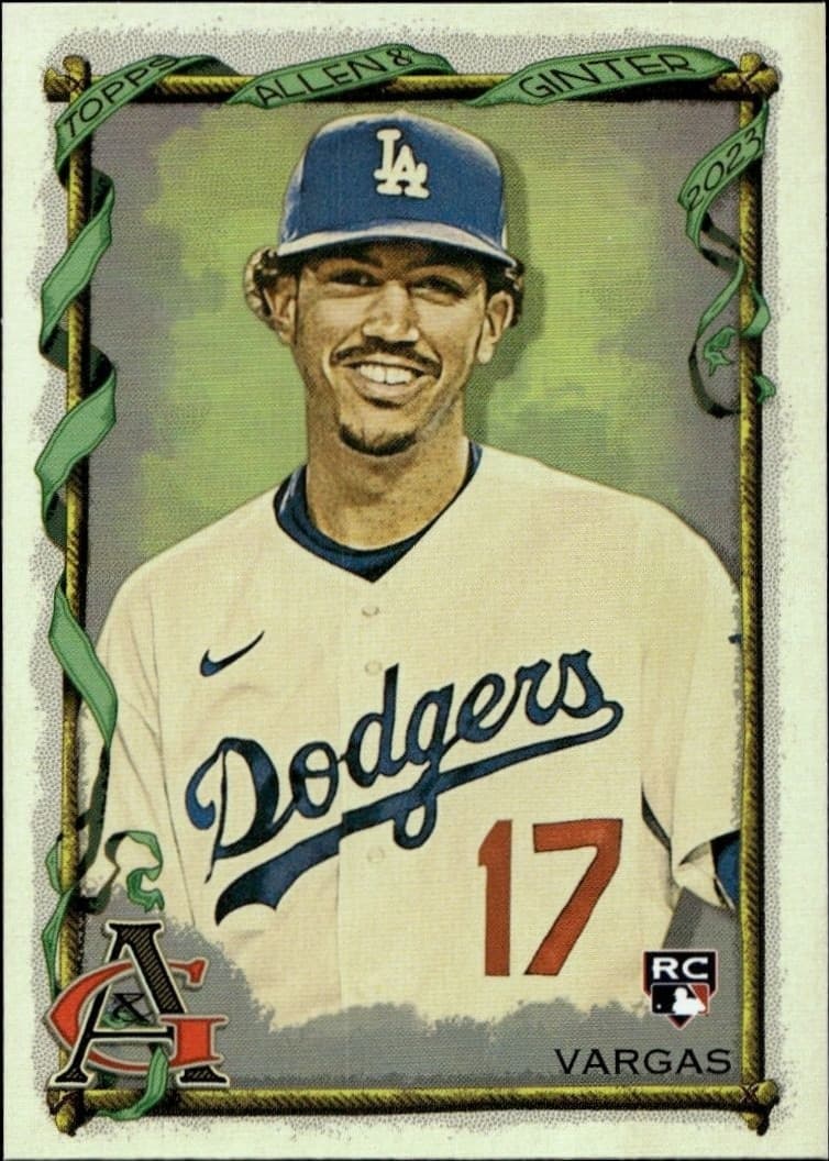 2023 Topps Allen & Ginter Miguel Vargas #136 trading card