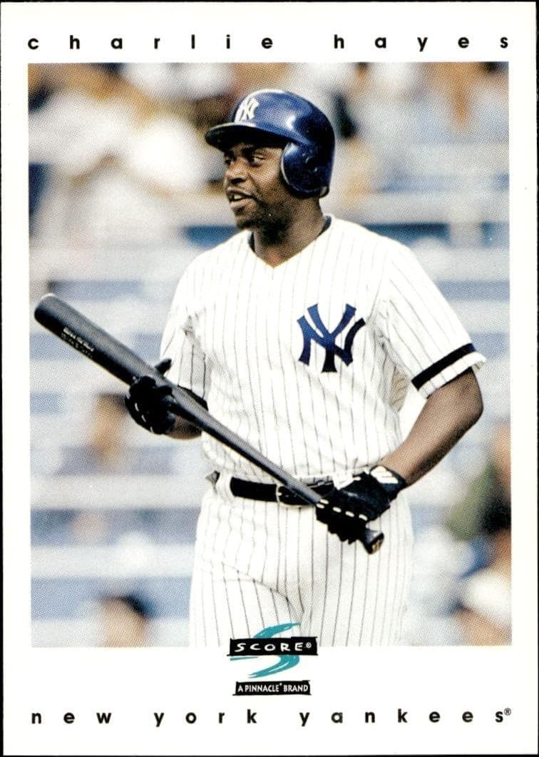 1997 Pinnacle Score Charlie Hayes #64 trading card