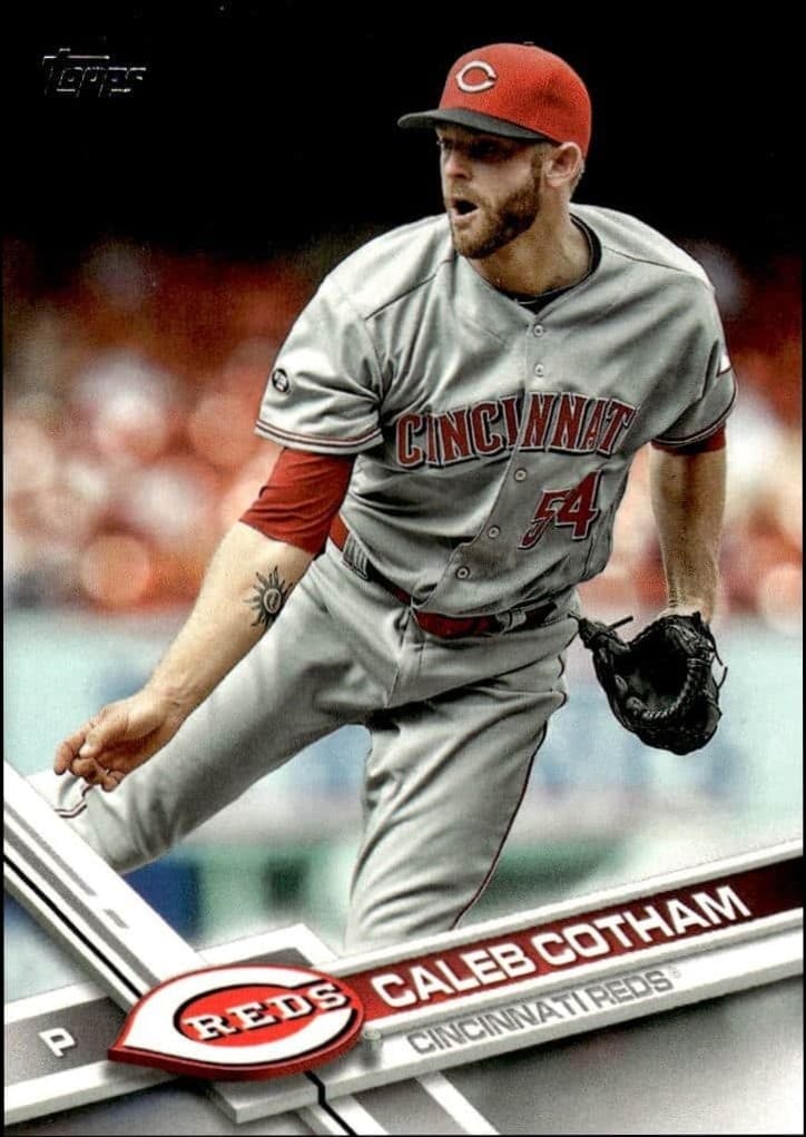 2017 Topps Series 1 Caleb Cotham #188 trading card