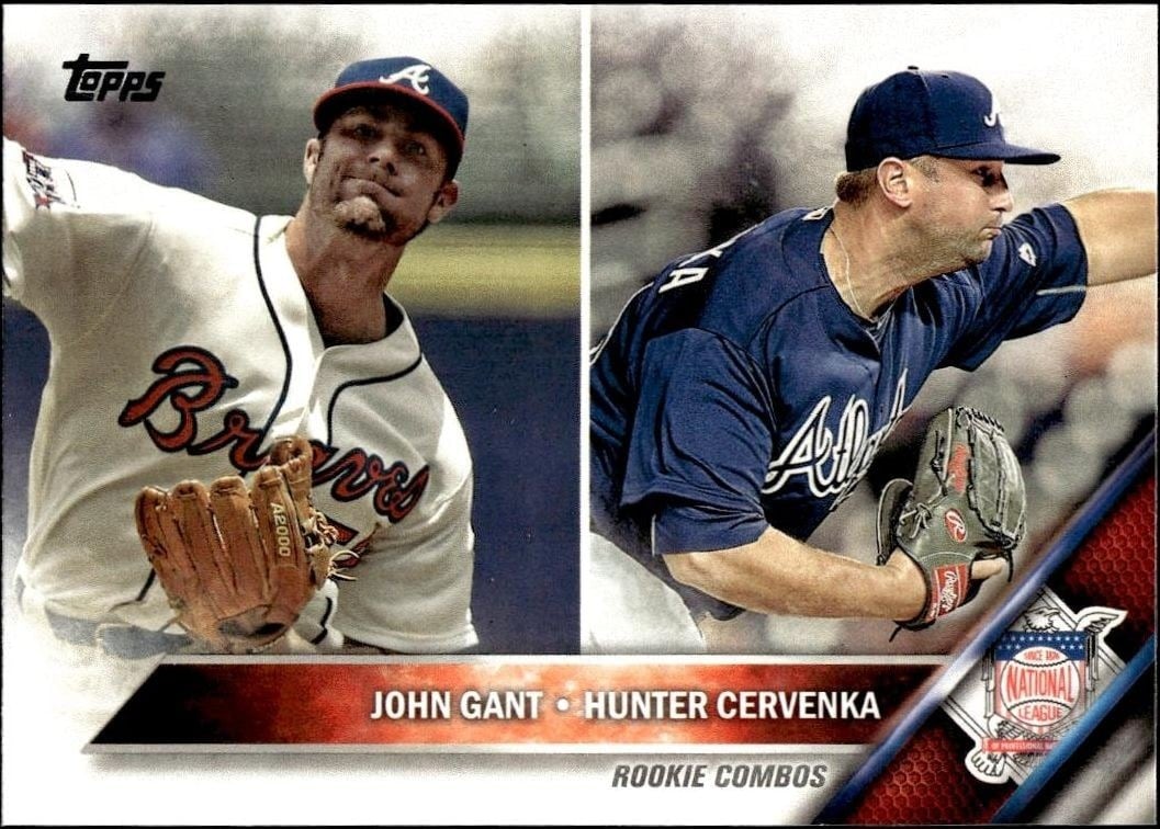 2016 Topps Update Series John Gant #US53 trading card