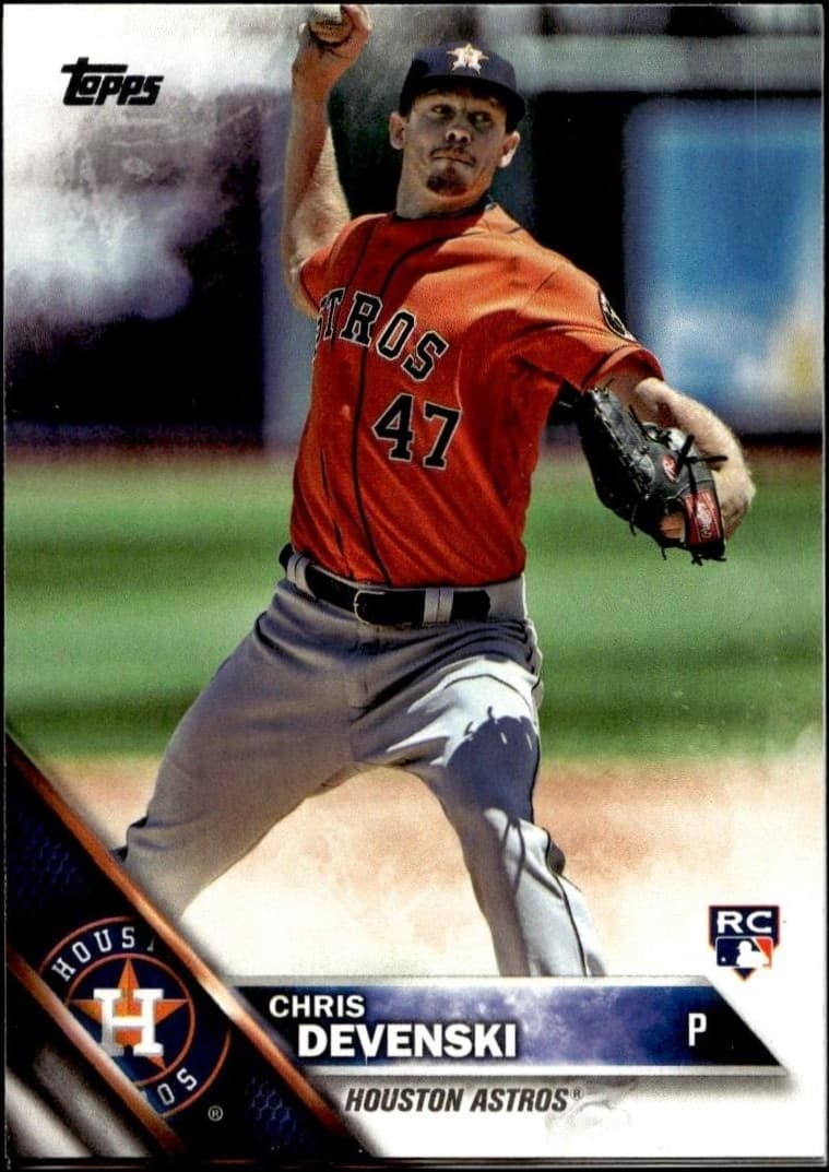2016 Topps Update Series Chris Devenski #US270 trading card