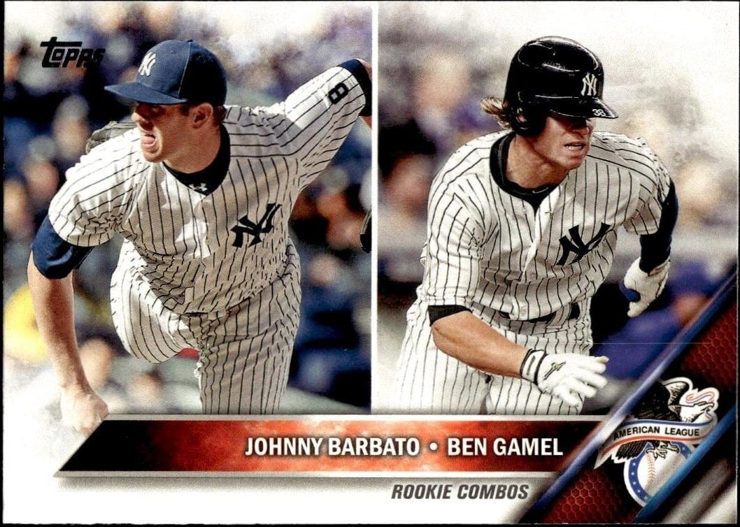 2016 Topps Update Series Johnny Barbato #US5 trading card