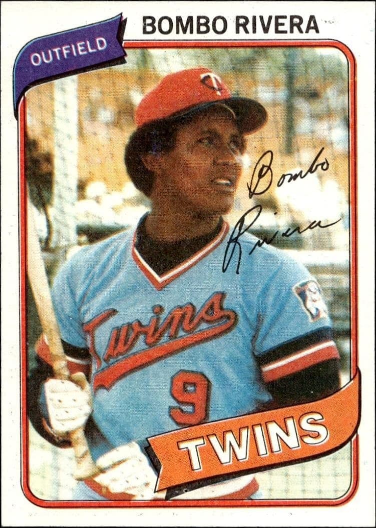 1980 Topps Bombo Rivera #43 trading card