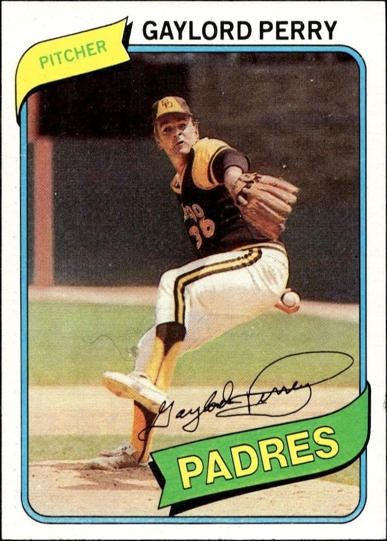 1980 Topps Gaylord Perry #280 trading card
