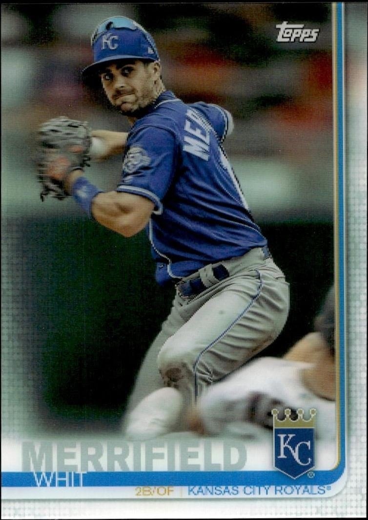 Whit Merrifield 2019 Topps On Demand 3D #238 Baseball Trading Card - Front 2019 Topps On Demand 3D Whit Merrifield #238 baseball trading card front