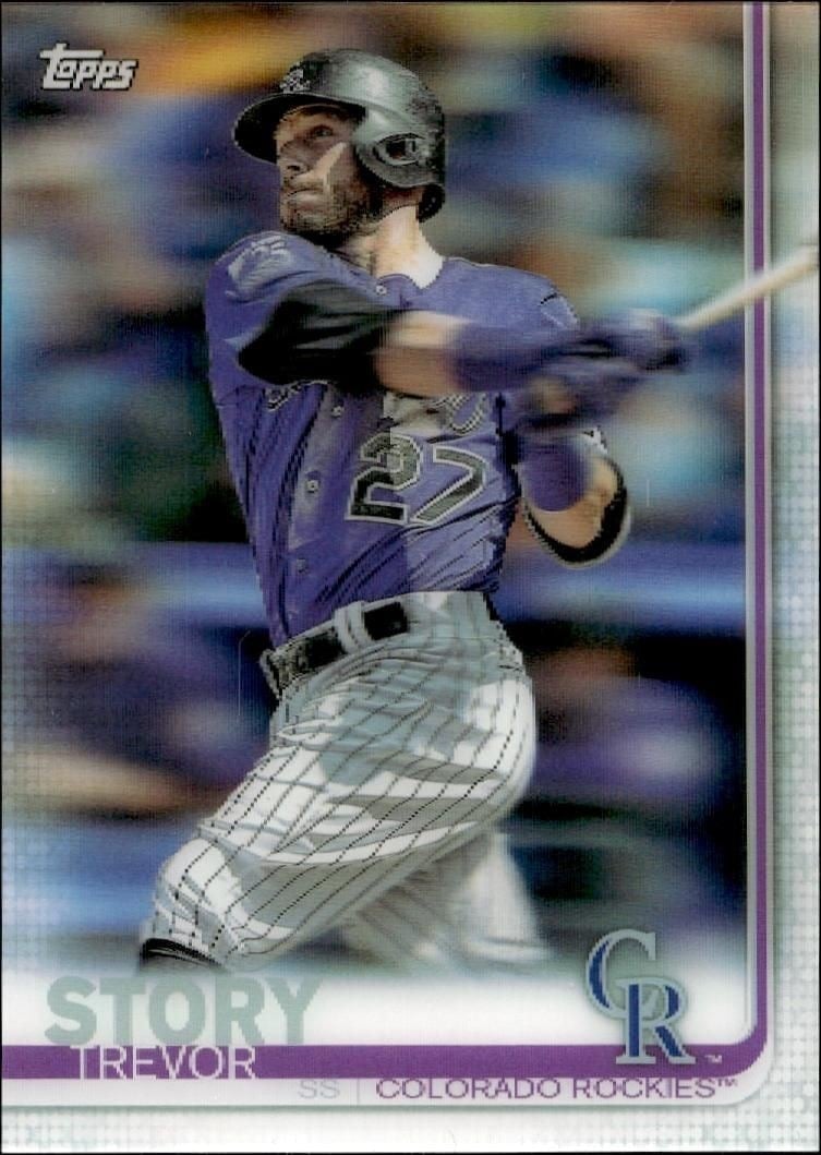 Trevor Story 2019 Topps On Demand 3D #460 Baseball Trading Card - Front 2019 Topps On Demand 3D Trevor Story #460 baseball trading card front