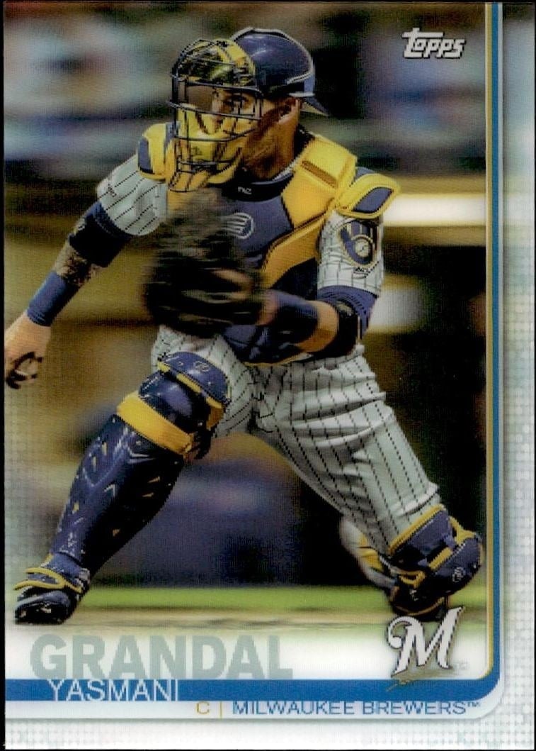 Yasmani Grandal 2019 Topps On Demand 3D #US224 Baseball Trading Card - Front 2019 Topps On Demand 3D Yasmani Grandal #US224 baseball trading card front