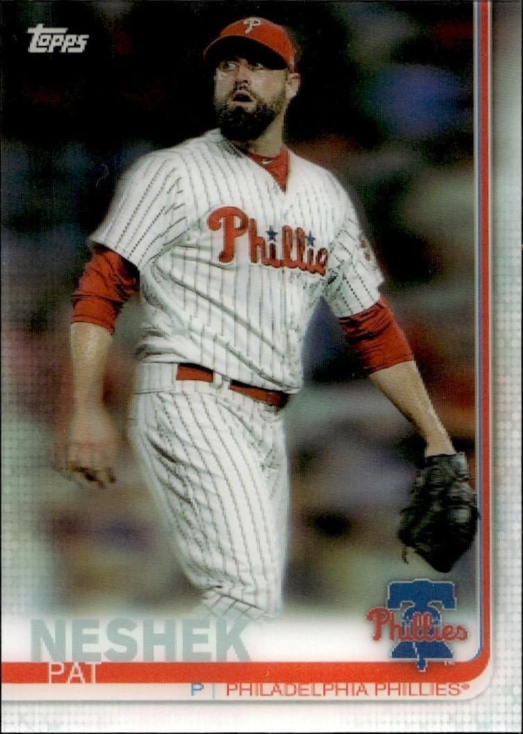 Pat Neshek 2019 Topps On Demand 3D #668 Baseball Trading Card - Front 2019 Topps On Demand 3D Pat Neshek #668 baseball trading card front