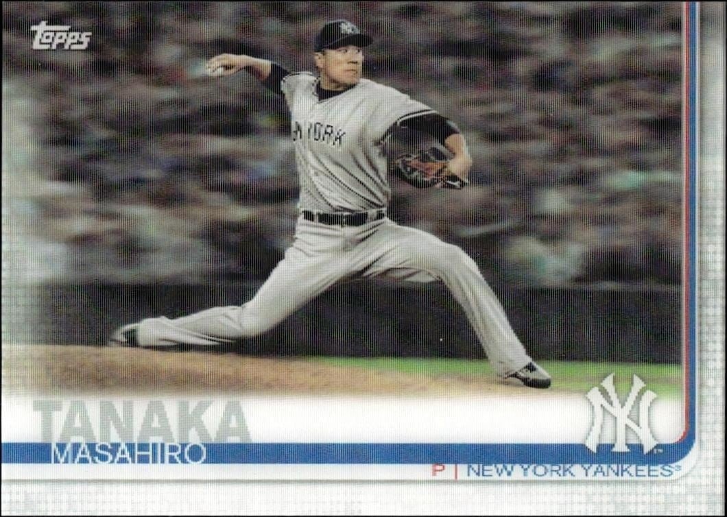 Tanaka Masahiro 2019 Topps On Demand 3D #396 Baseball Trading Card - Front 2019 Topps On Demand 3D Tanaka Masahiro #396 baseball trading card front