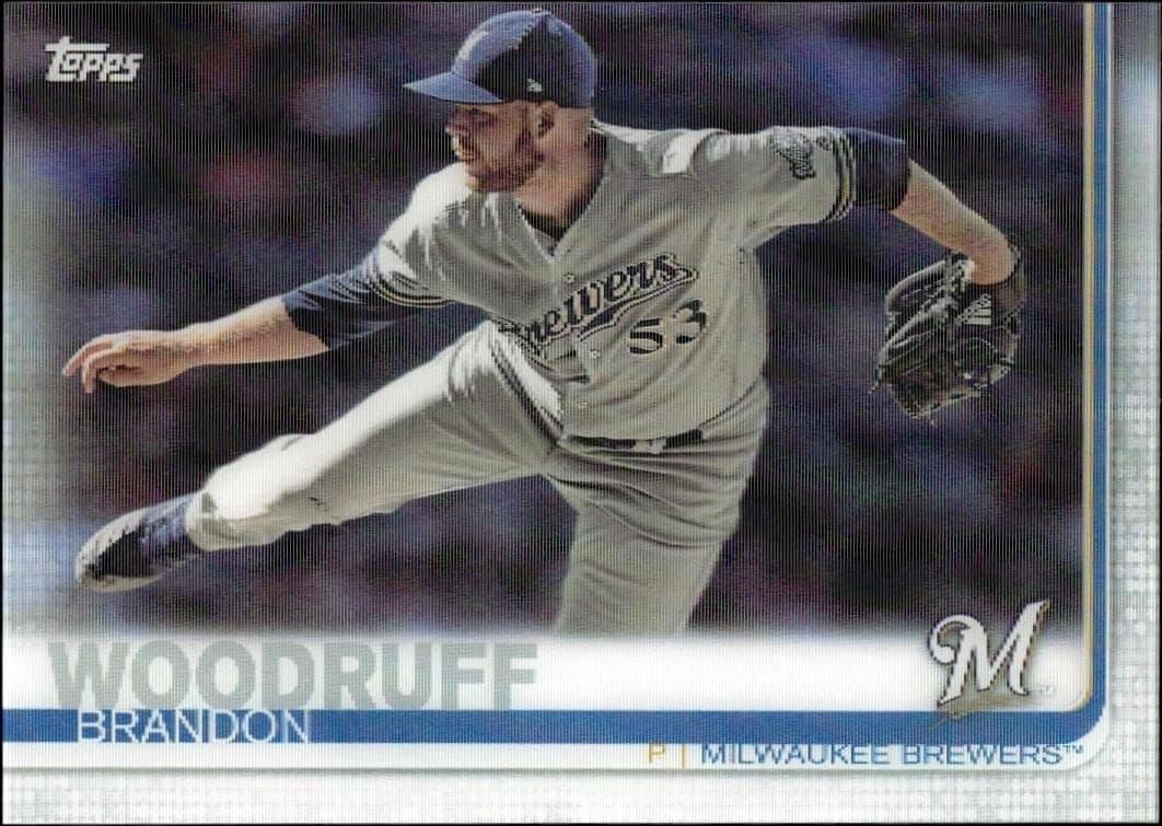 2019 Topps On Demand 3D Brandon Woodruff #687 trading card