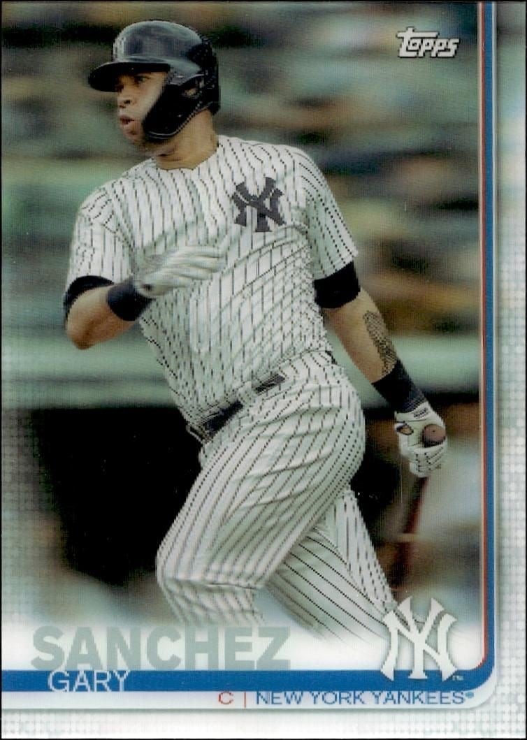 Gary Sanchez 2019 Topps On Demand 3D #353 Baseball Trading Card - Front 2019 Topps On Demand 3D Gary Sanchez #353 baseball trading card front