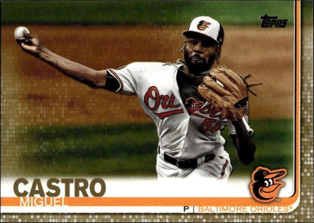 2019 Topps Update Series Miguel Castro #US163 trading card