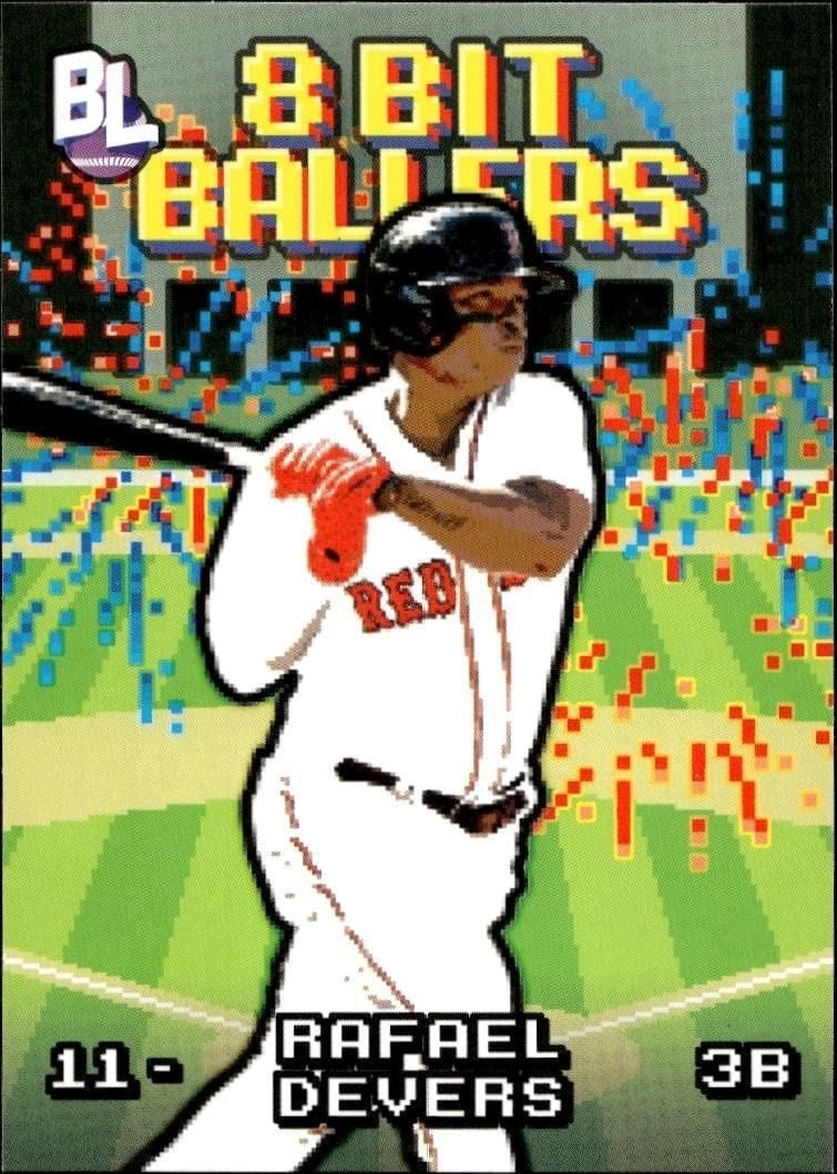 Rafael Devers 2023 Topps Big League #8B-8 Baseball Trading Card - Front 2023 Topps Big League Rafael Devers #8B-8 baseball trading card front