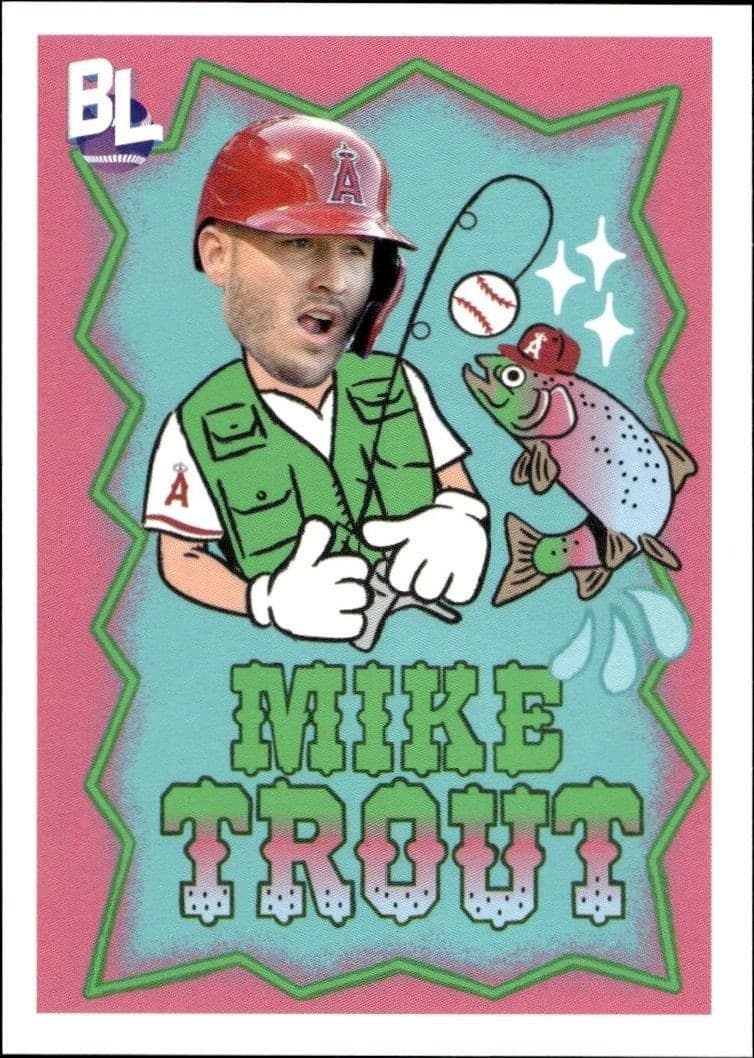 2023 Topps Big League Mike Trout #BL-1 trading card