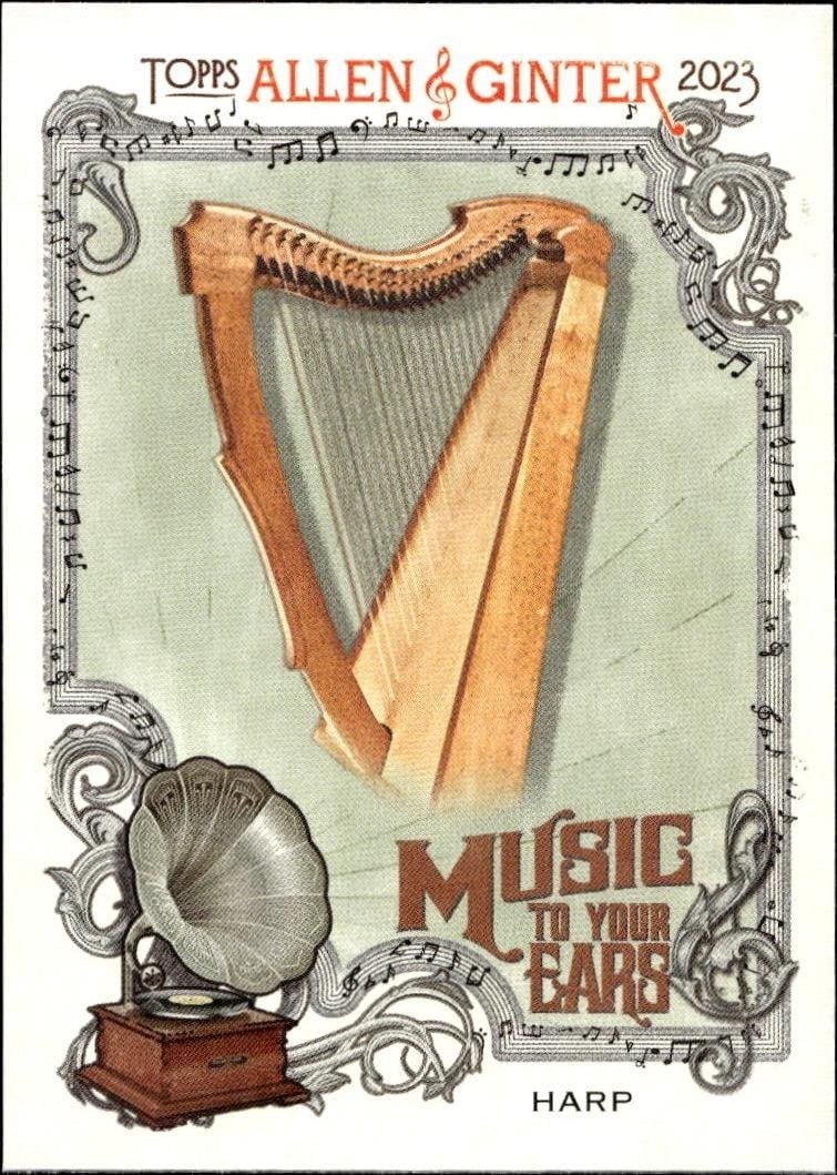 Harp 2023 Topps Allen & Ginter #MTYE-4 Baseball Trading Card - Front 2023 Topps Allen & Ginter Harp #MTYE-4 baseball trading card front