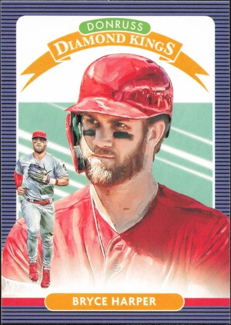 2020 Panini Donruss Bryce Harper #24 trading card