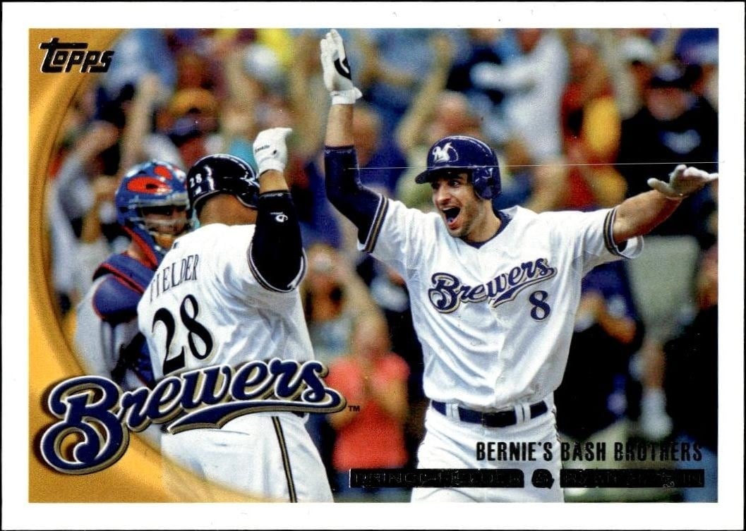 Prince Fielder 2010 Topps Series 2 #350 Baseball Trading Card - Front 2010 Topps Series 2 Prince Fielder #350 baseball trading card front