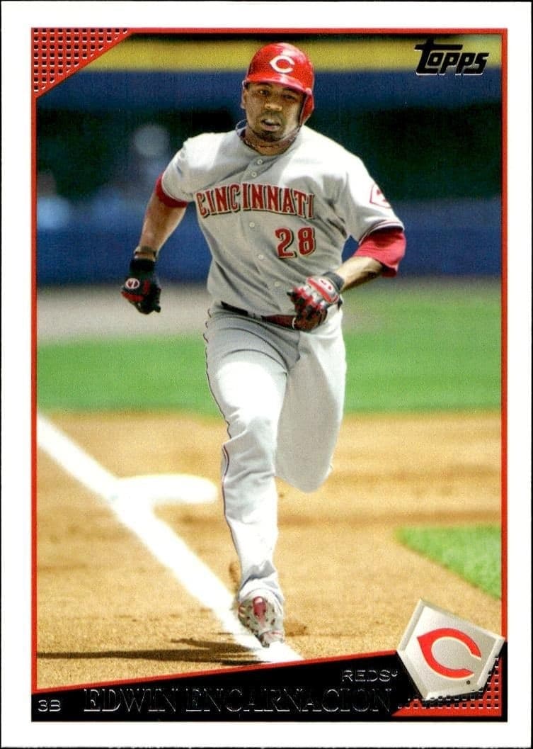 2009 Topps Series 1 Edwin Encarnacion #56 trading card
