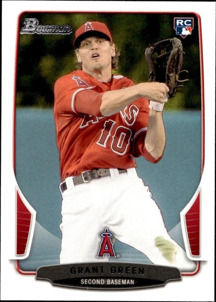 2013 Bowman Draft Picks & Prospects Grant Green #28 trading card