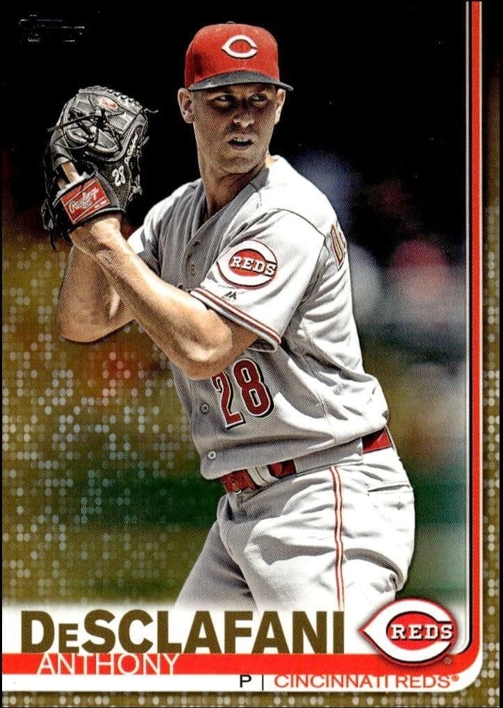 Anthony Desclafani 2019 Topps Series 2 #468 Baseball Trading Card - Front 2019 Topps Series 2 Anthony Desclafani #468 baseball trading card front