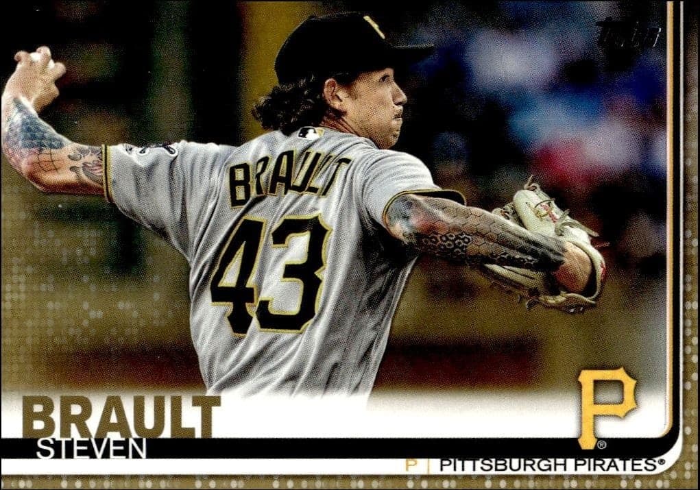 2019 Topps Series 2 Steven Brault #435 trading card