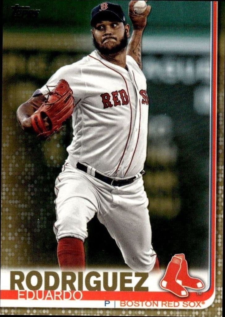 Eduardo Rodriguez 2019 Topps Series 2 #461 Baseball Trading Card - Front 2019 Topps Series 2 Eduardo Rodriguez #461 baseball trading card front